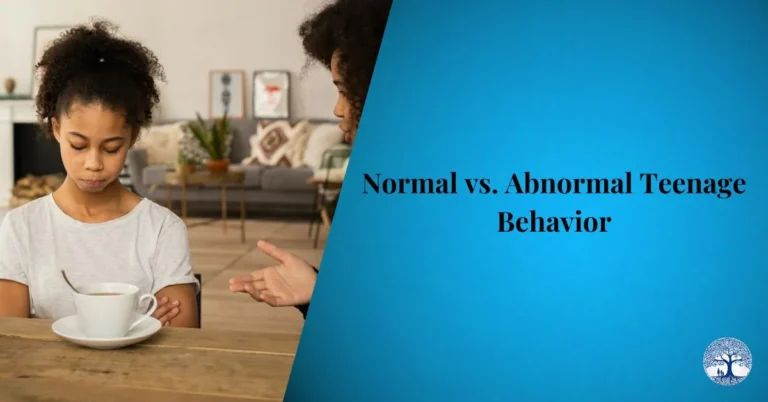 Normal vs. Abnormal Teenage Behavior